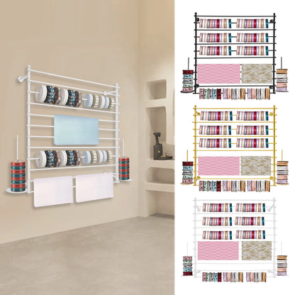 Wrapping Paper Ribbon Holder,12 Rods