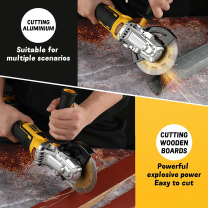 18V Lithium - Powered Brushless Angle Grinder