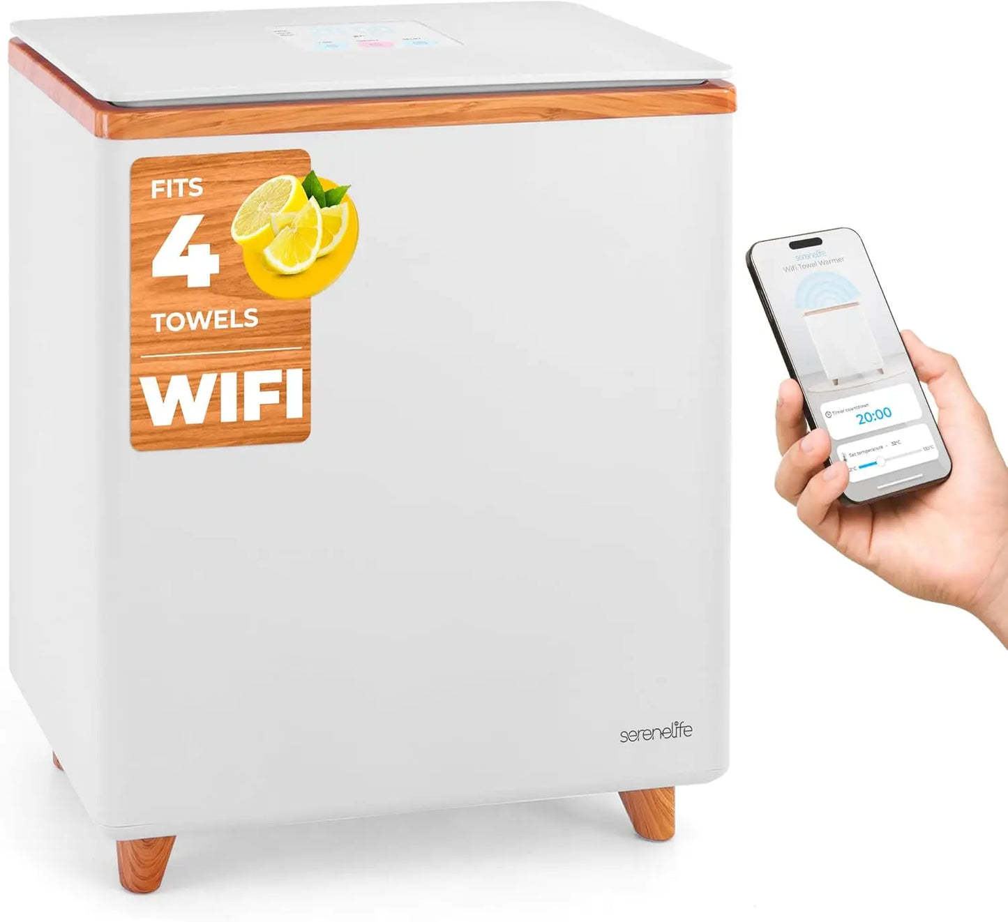WiFi Towel Warmer with Auto Shut-Off