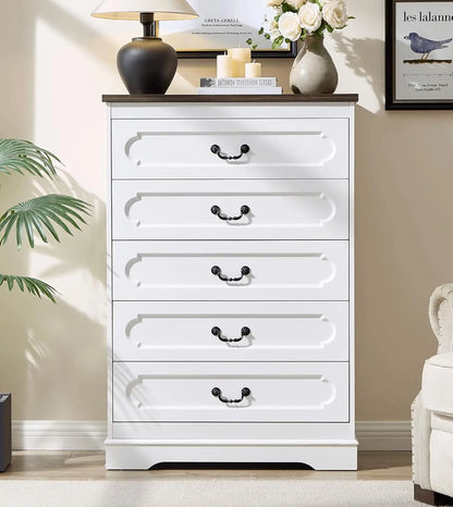 Cherry Wood Farmhouse Dresser for Bedroom