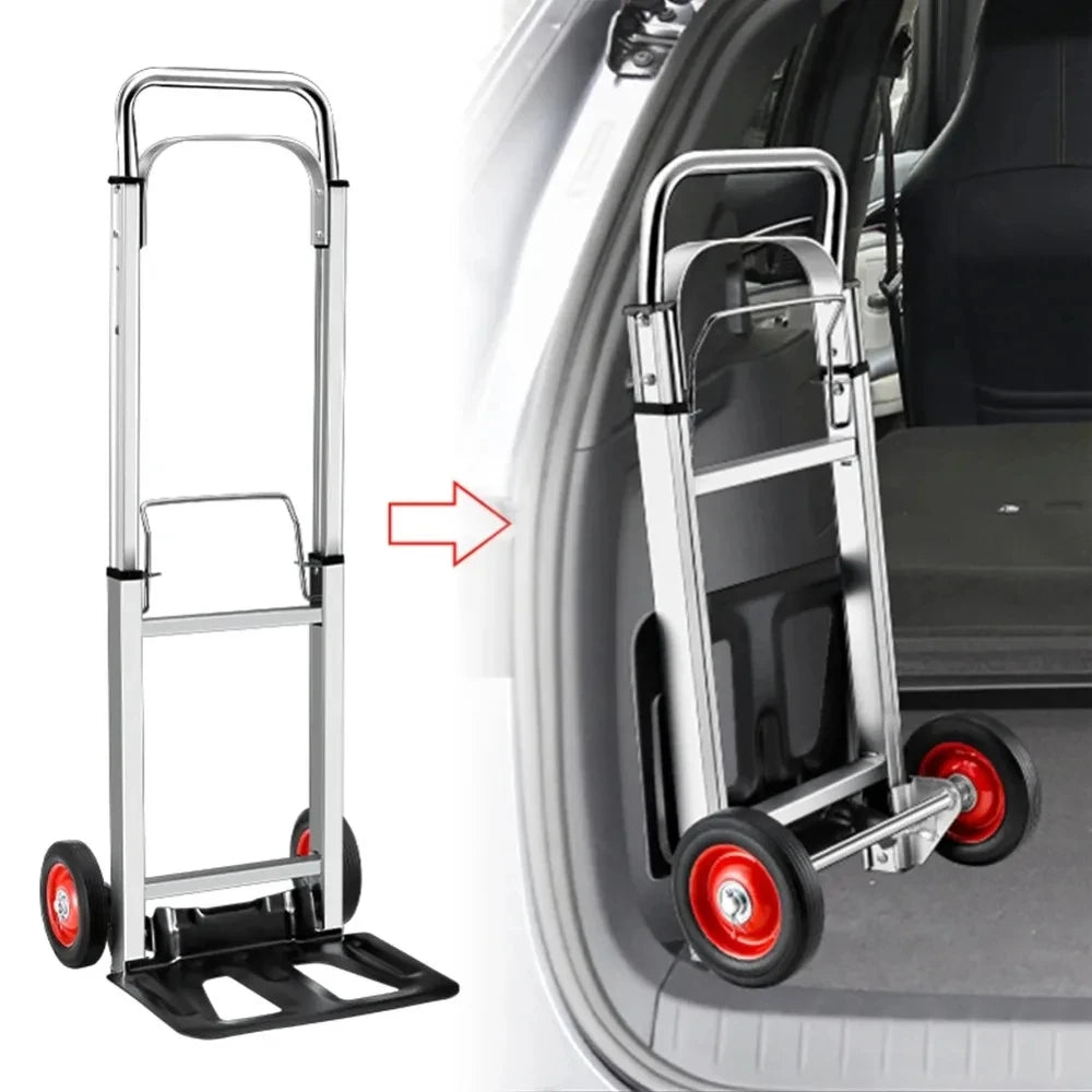 Portable Hand Truck Dolly, Lightweight Folding
