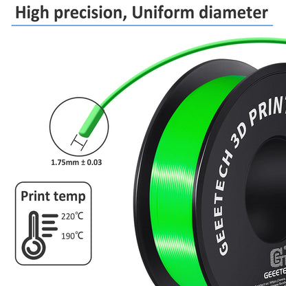 Standard 1.75mm PLA Filament for 3D Printer multiple colors