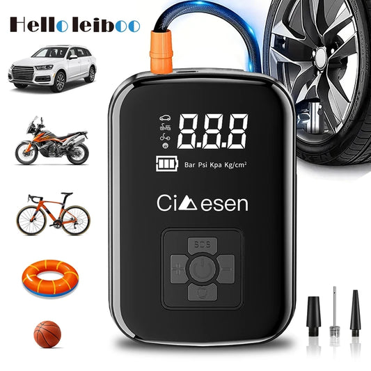 Wireless Air Compressor  For Car Bicycle Motorcycle