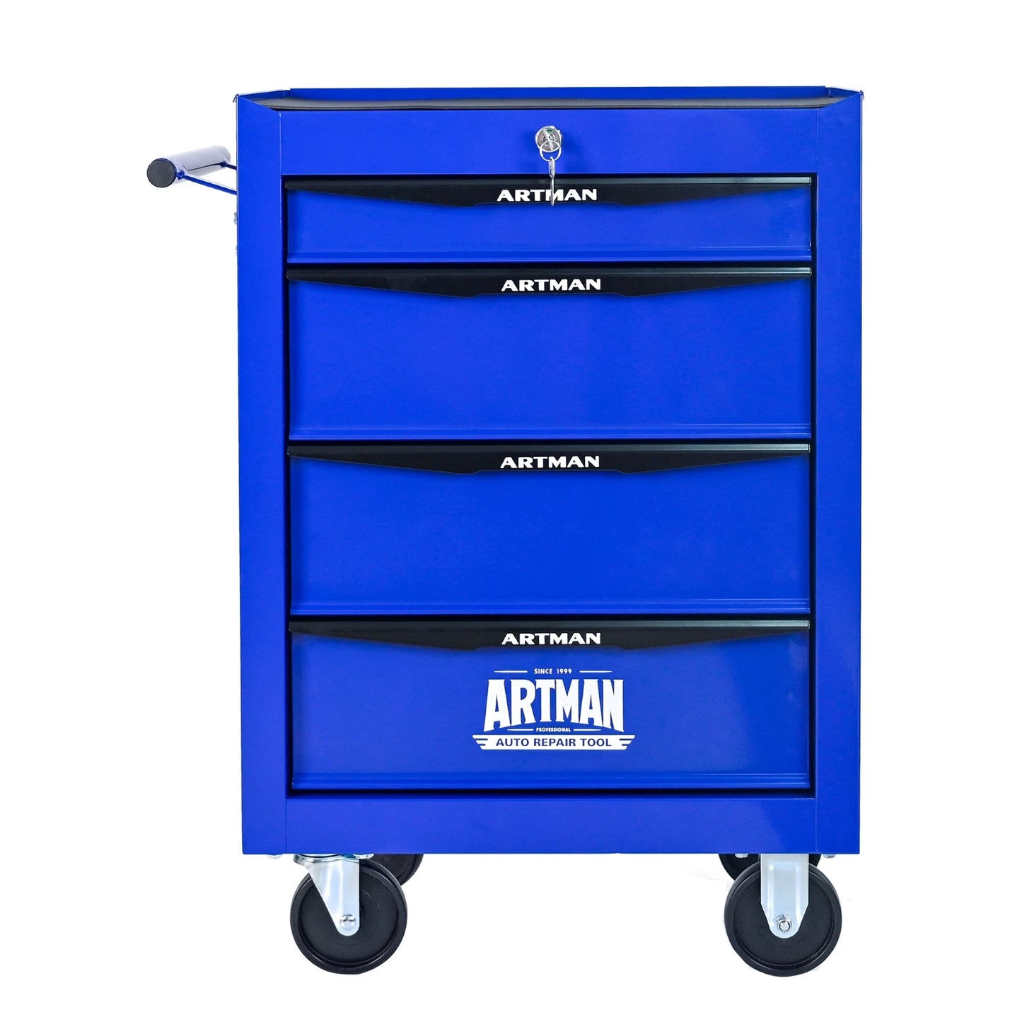 Rolling Metal Tool Chest with 4ea 20" Drawers, with Ball Bearing Drawer Slides