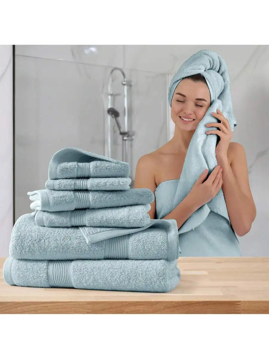 6-Piece Cotton Towel Set