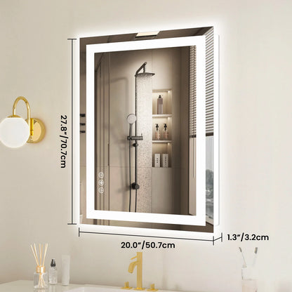 36"x 24"LED Bathroom Mirror