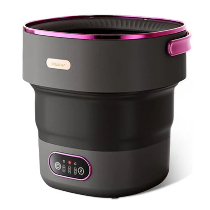 Foldable Mini Washer with 4 Modes