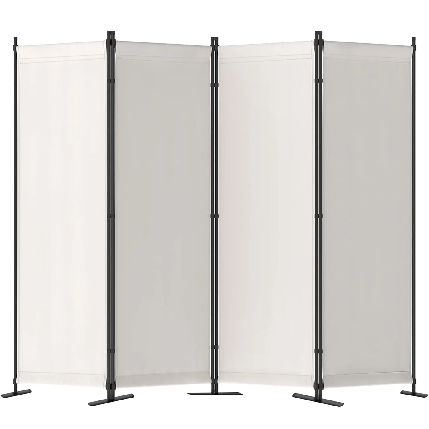 Portable Room Divider, 4 Panel Folding Privacy Screen