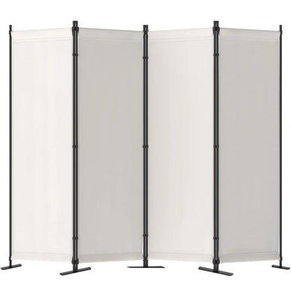 Portable Room Divider, 4 Panel Folding Privacy Screen