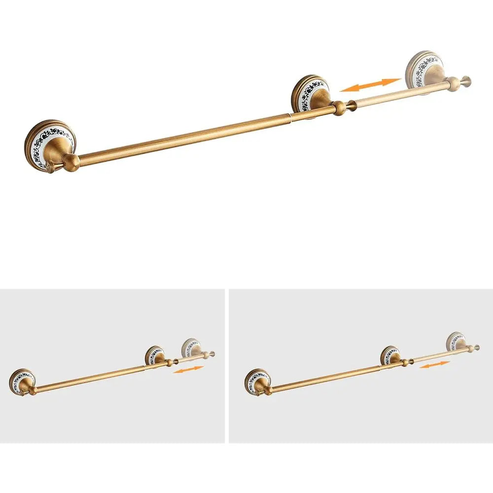 Antique Bronze Bathroom Hardware Set