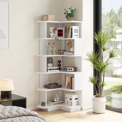 Space-Saving Corner Storage Shelf