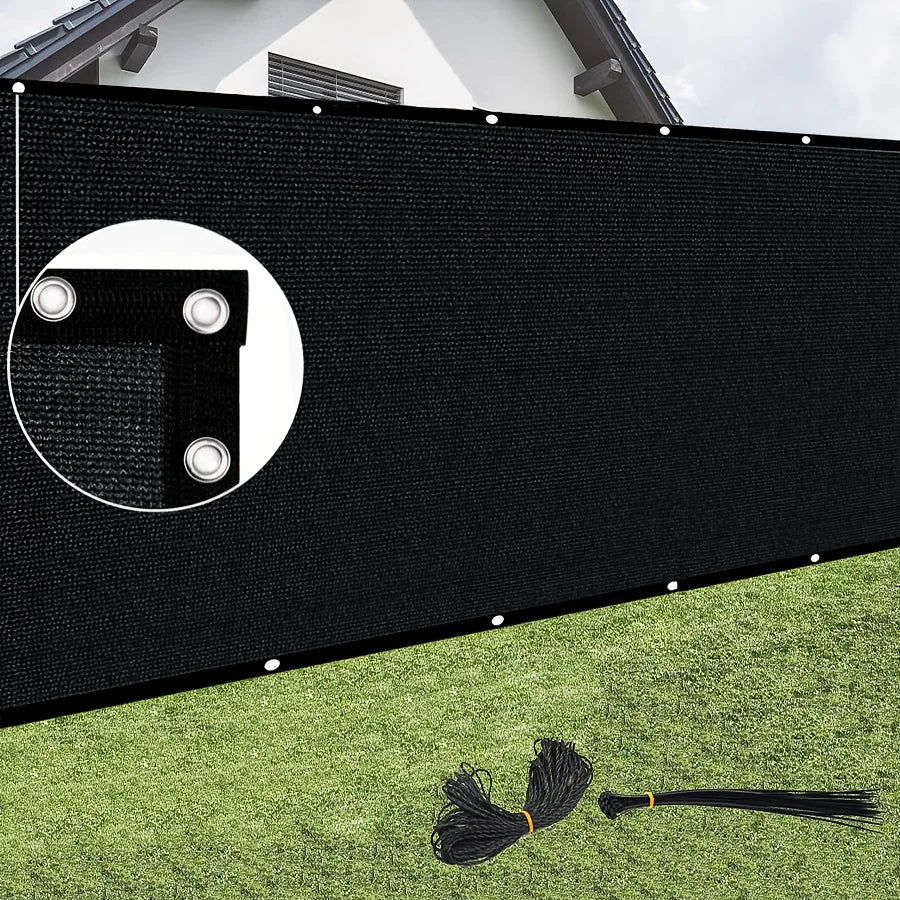 6' X 15'  Heavy Duty Mesh Shade Privacy Screen
