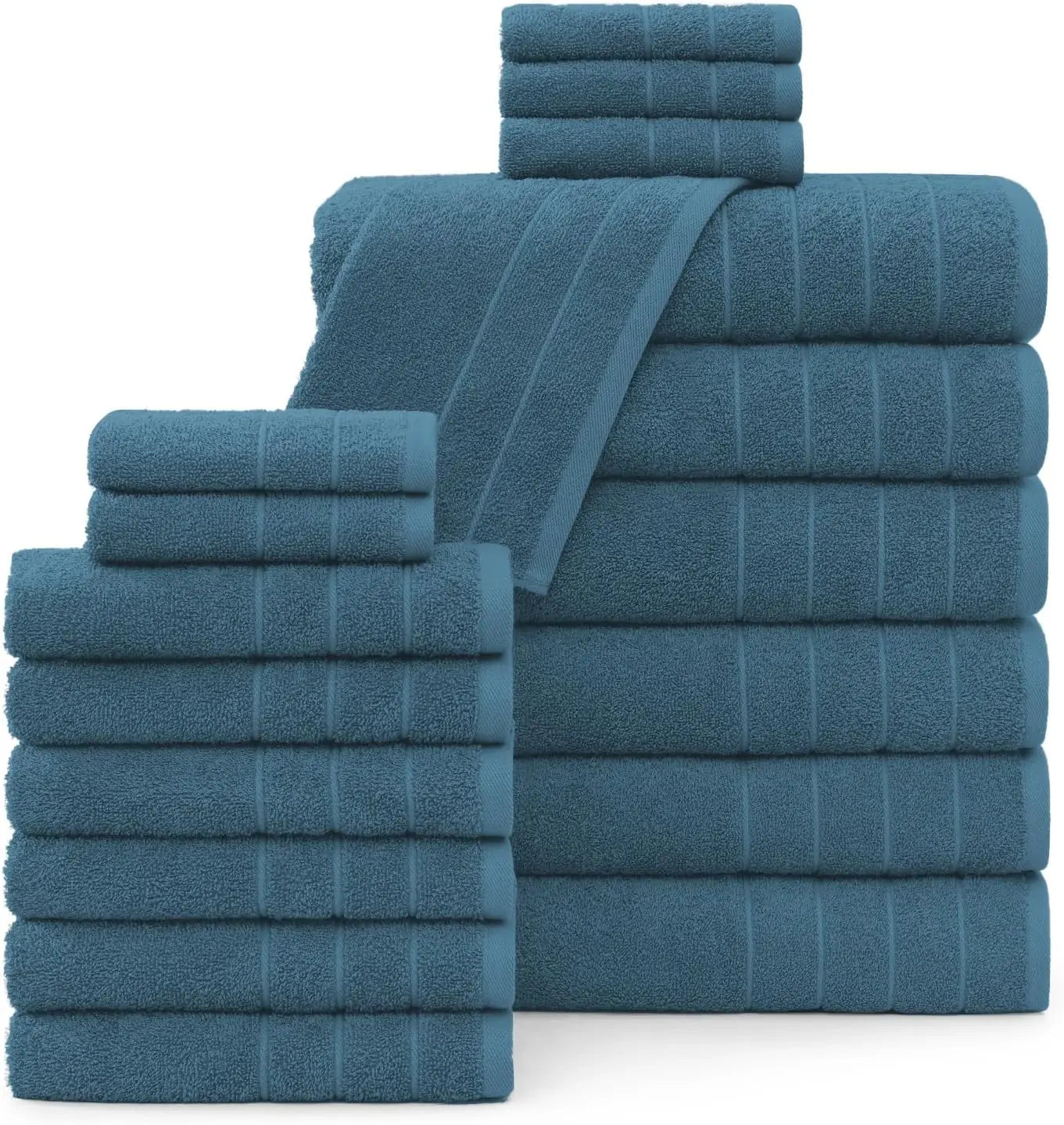 18 Pc Hotel Quality Quick Dry, Absorbent