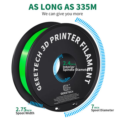 Standard 1.75mm PLA Filament for 3D Printer multiple colors