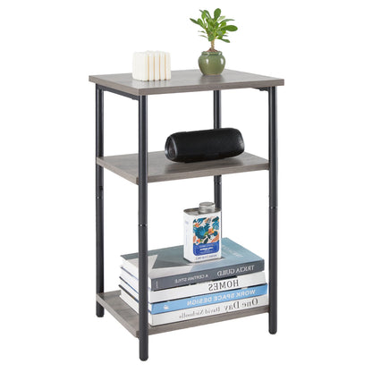 Steel Frame Small Nightstand, space saver
