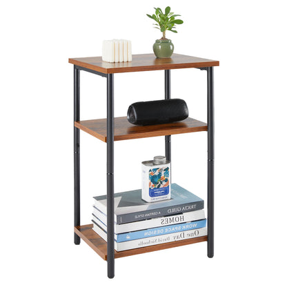 Steel Frame Small Nightstand, space saver