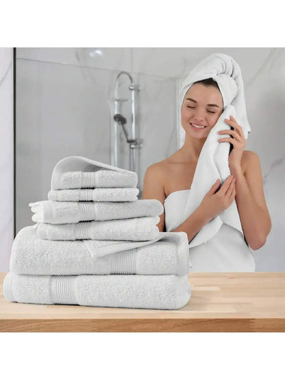 6-Piece Cotton Towel Set