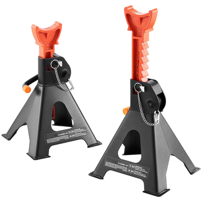 3/6 Ton Capacity  Car Locking Jack Stands