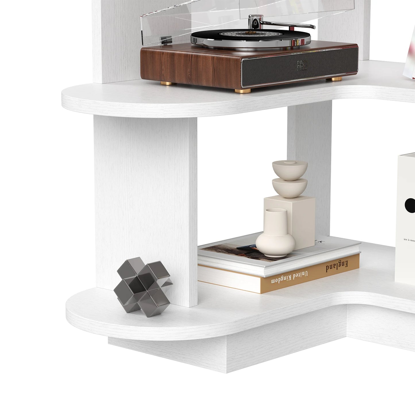 Space-Saving Corner Storage Shelf