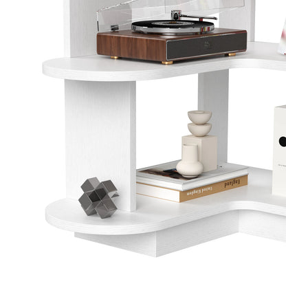 Space-Saving Corner Storage Shelf