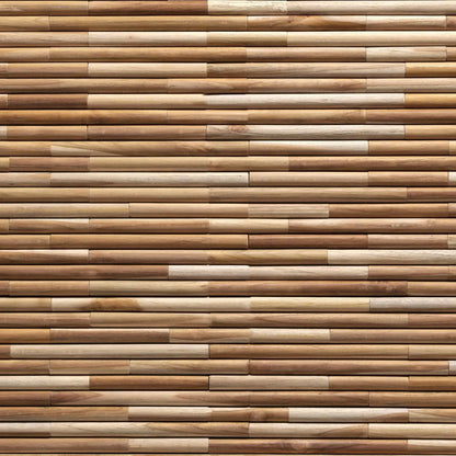 UltraWood Firenze Reclaimed Teak Wood 3D Wall Panels