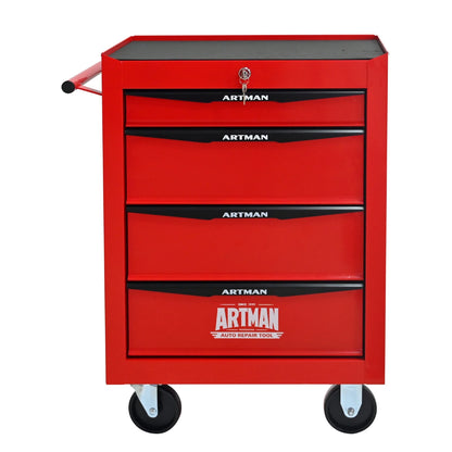 Rolling Metal Tool Chest with 4ea 20" Drawers, with Ball Bearing Drawer Slides