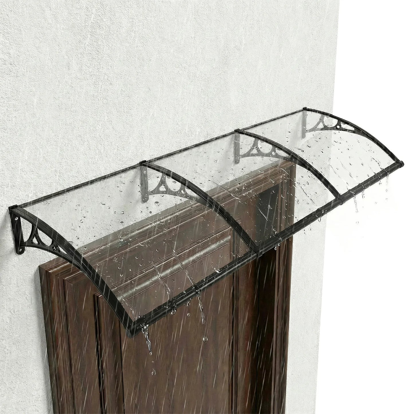 Awning for Door Entrance with Aluminum Alloy Bracket
