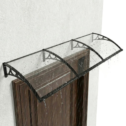 Awning for Door Entrance with Aluminum Alloy Bracket