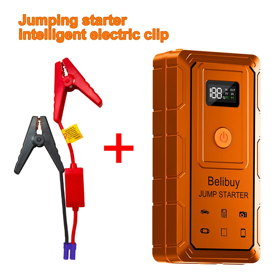 2000A Car Jump Starter, Power Bank and Emergency LED Light