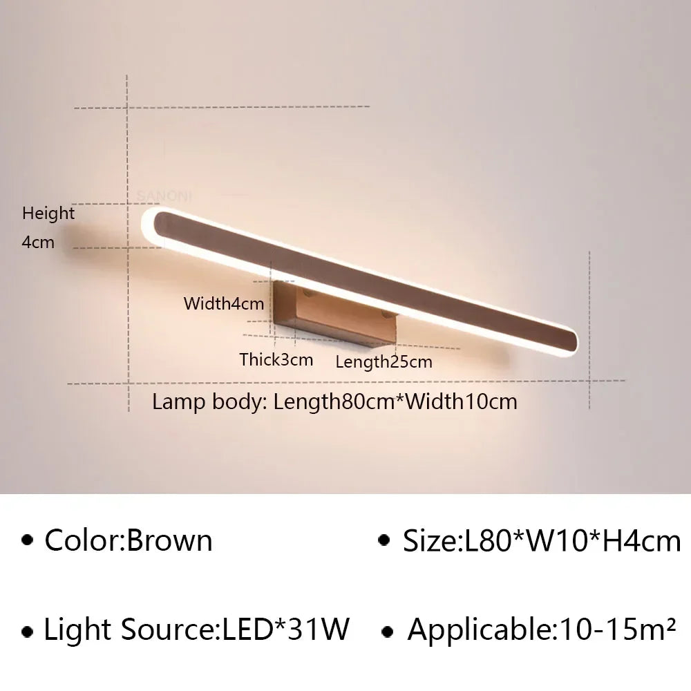 Bathroom LED Wall Lamp Wall Sconce Modern Mirror Lighting
