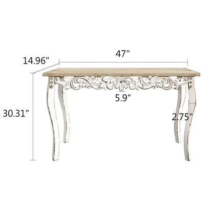 Antique Console Table Entryway Hallway, Living Room