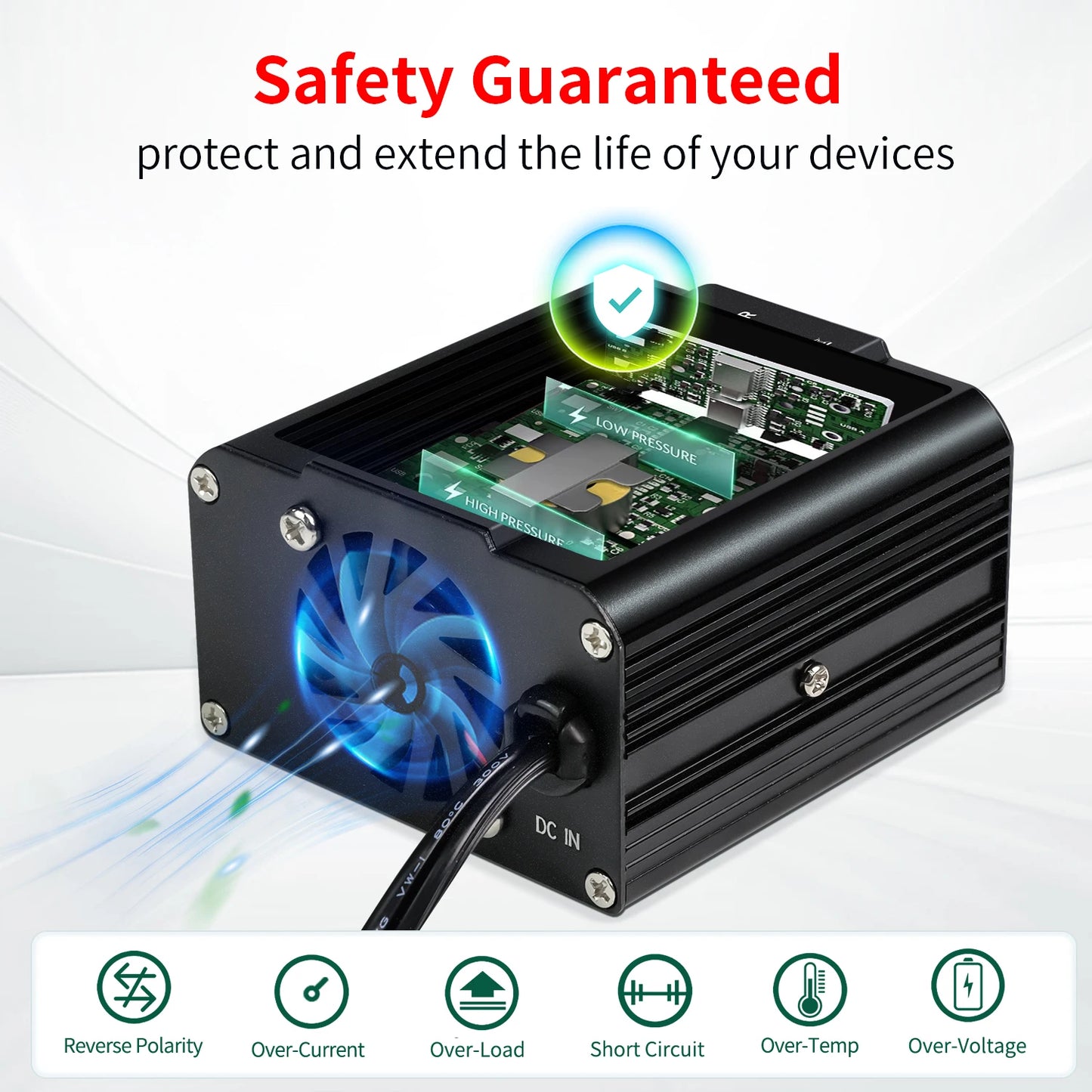 500W/300W Car Inverter DC12V AC110V Power Conversion