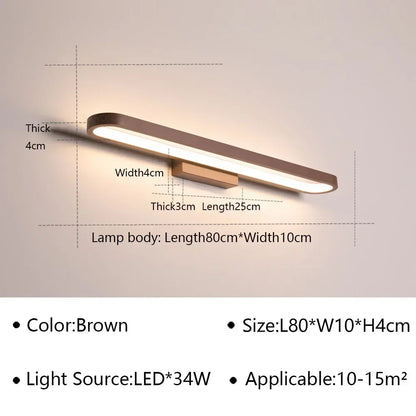 Bathroom LED Wall Lamp Wall Sconce Modern Mirror Lighting