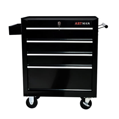 Rolling Metal Tool Chest with 4ea 20" Drawers, with Ball Bearing Drawer Slides